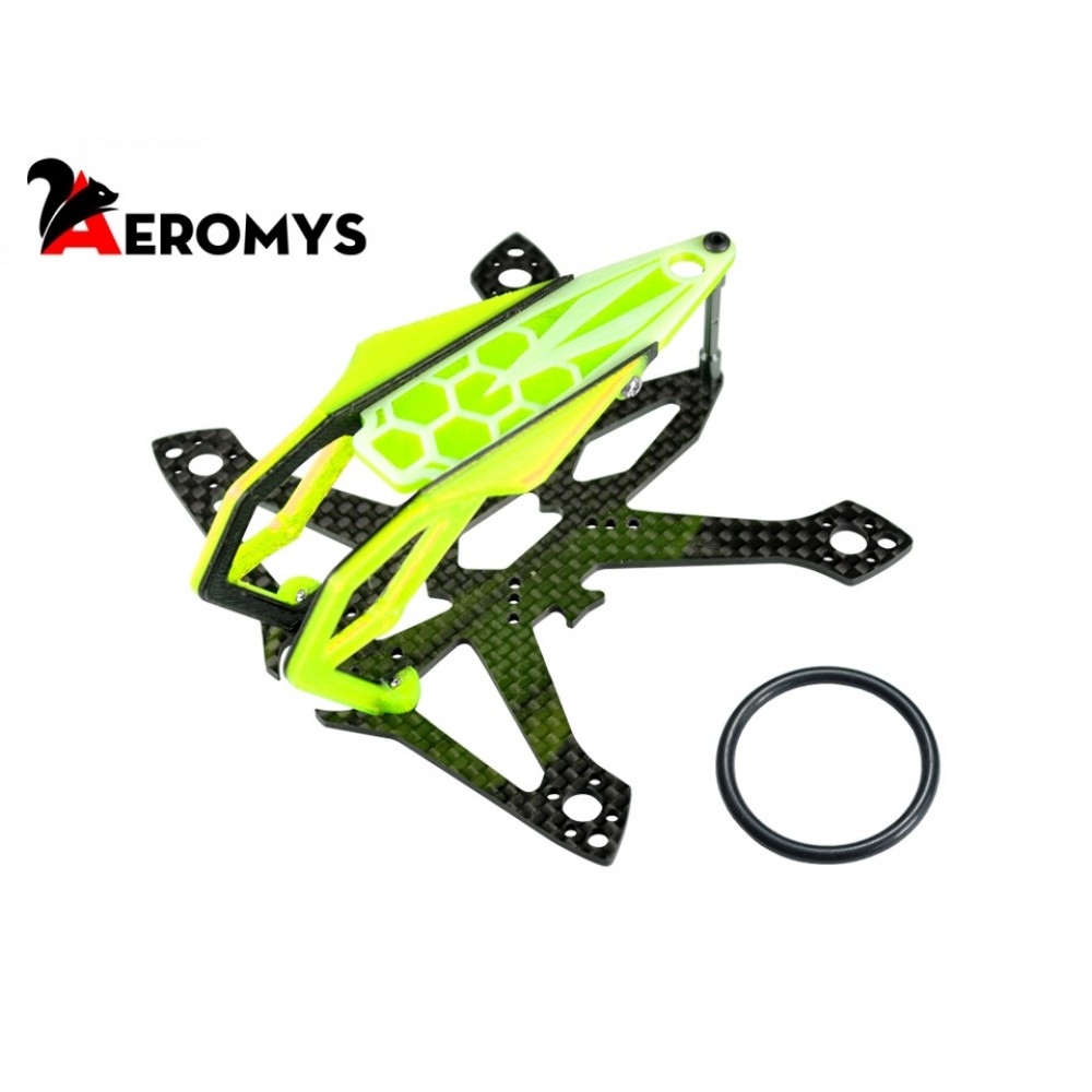 AEROMYS 100 Racing Frame Kit (YELLOW) AEROMYS 100 Racing Frame Kit (YELLOW)