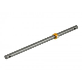Precision CNC Solid Carbon Main Shaft/Collar set (GOLD) - ALIGN T15