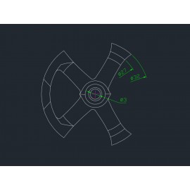 PLA 3D Printed Swashplate Leveler (PP) - ALIGN T15 PLA 3D Printed Swashplate Leveler (PP) - ALIGN T15