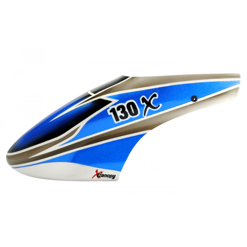 XCanopy Airbrush Fiberglass Blue Sky Canopy - BLADE 130X XCanopy Airbrush Fiberglass Blue Sky Canopy - BLADE 130X