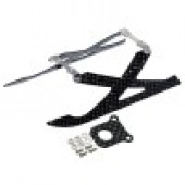Carbon Fiber Landing Skids "X" Style (for MICROHELI Landing Gear) Carbon Fiber Landing Skids "X" Style (for MICROHELI Landing Gear)