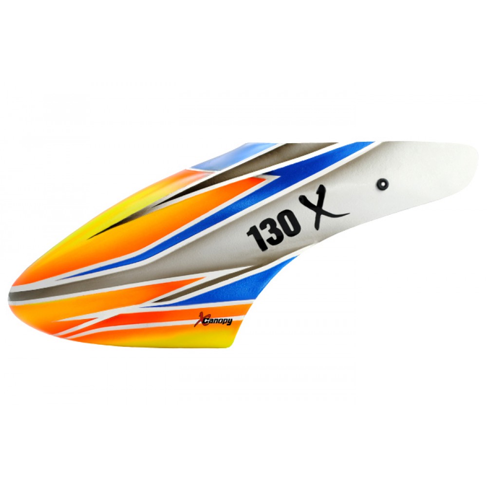 XCanopy Airbrush Fiberglass Pure Light Canopy - BLADE 130X XCanopy Airbrush Fiberglass Pure Light Canopy - BLADE 130X