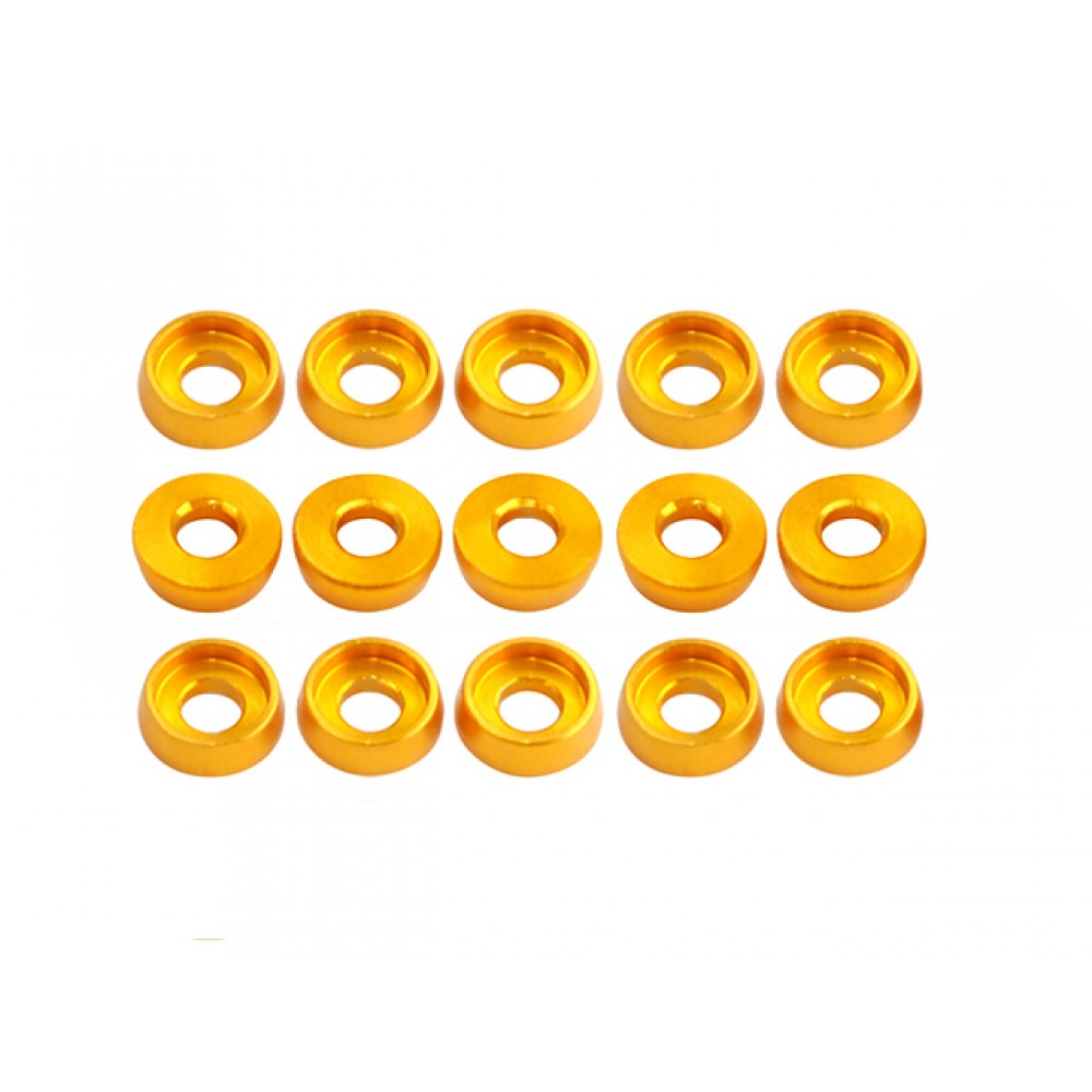 Aluminum Counterbore Washer 1.8x4.4x1.5mm (GOLD)