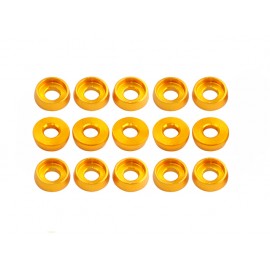 Aluminum Counterbore Washer 1.8x4.4x1.5mm (GOLD)