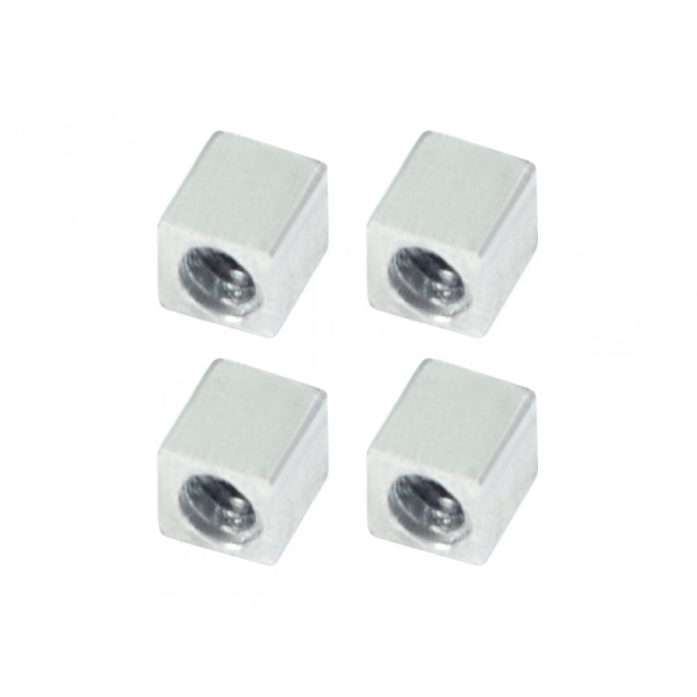 Aluminum Nut M1.6x2.2x2.5 (for MH-18FX069 series) Aluminum Nut M1.6x2.2x2.5 (for MH-18FX069 series)