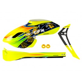 Airbrush Fiberglass Lightning Skull Fuselage set - BLADE 180 CFX