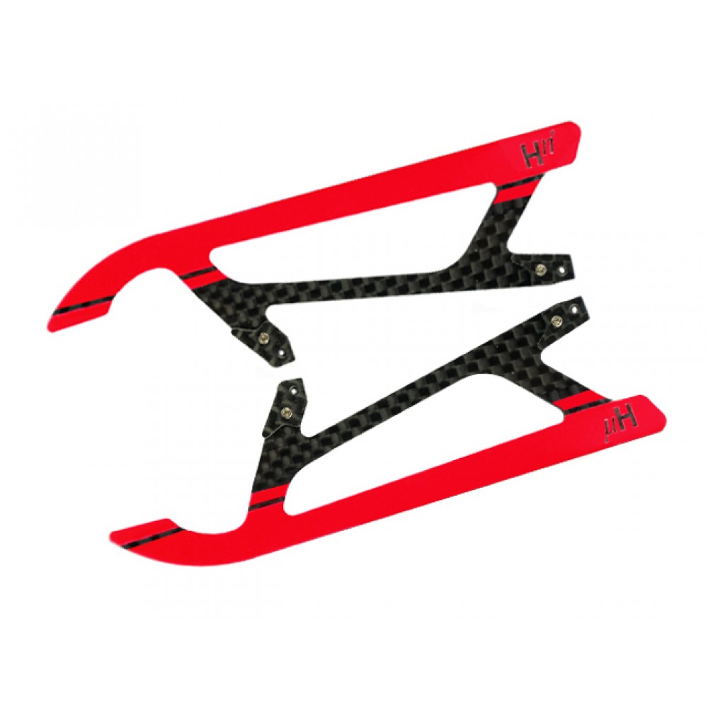 Carbon Fiber Landing Skids "D" Style (R) (for MH Landing Gear series) Carbon Fiber Landing Skids "D" Style (R) (for MH Landing Gear series)