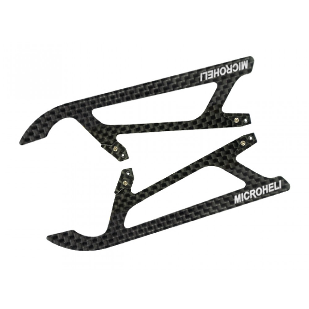 Carbon Fiber Landing Skids "D" Style (for MH Landing Gear series) Carbon Fiber Landing Skids "D" Style (for MH Landing Gear series)