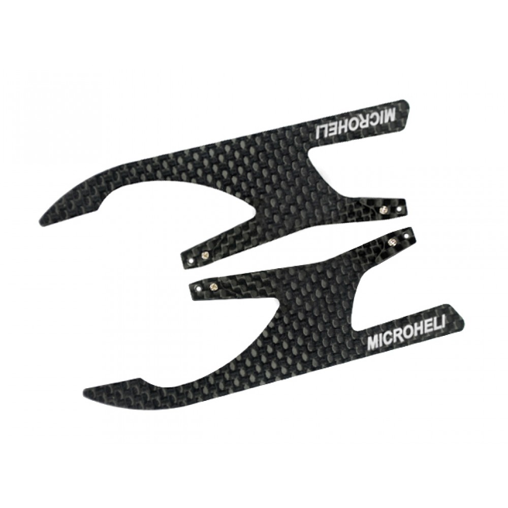 Carbon Fiber Landing Skids "I" Style (for MH Landing Gear series) Carbon Fiber Landing Skids "I" Style (for MH Landing Gear series)