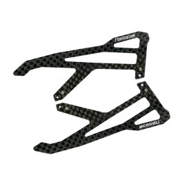 Carbon Fiber Landing Skids "Y" Style (for MH Landing Gear series) Carbon Fiber Landing Skids "Y" Style (for MH Landing Gear series)