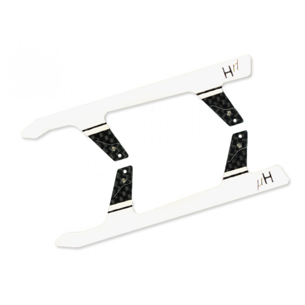 Carbon Fiber Landing Skids "U" Style (W) (for MH Landing Gear series)
