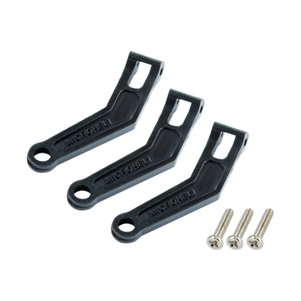 Plastic Tri-Blade Linkage Swashplate Arm (for Triple Blade series) Plastic Tri-Blade Linkage Swashplate Arm (for Triple Blade series)
