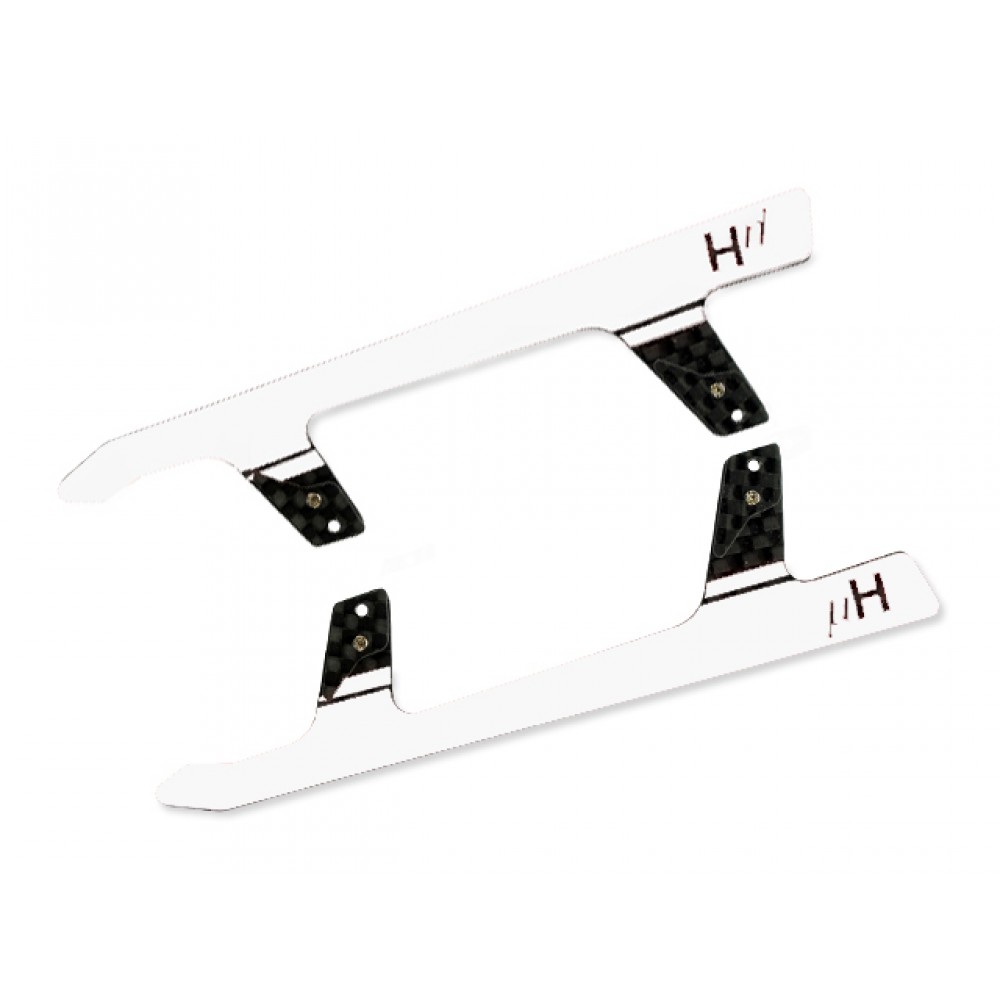 Low Profile Carbon Fiber Landing Skids "U" Style (W) (for MH Landing Gear series) Low Profile Carbon Fiber Landing Skids "U" Style (W) (for MH Landing Gear series)
