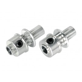AL Main/Tail Drive Pulley set (for MH Pulley/Timing Belt Conversion series) AL Main/Tail Drive Pulley set (for MH Pulley/Timing Belt Conversion series)