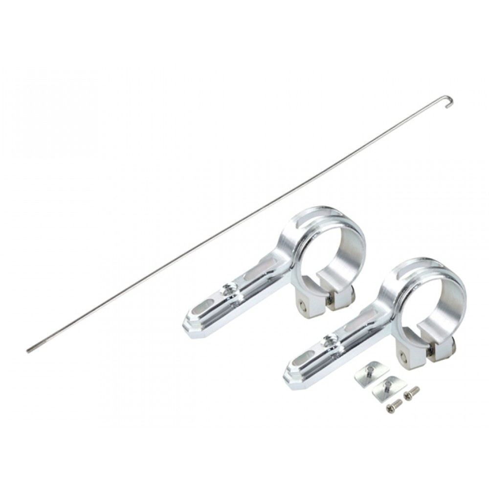 Aluminum Tail Servo Mount w/ Steel Push Rod - BLADE 180 CFX