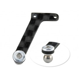 Carbon Fiber Tail Pitch Lever Lower Arm (for MH-18FX026 series) Carbon Fiber Tail Pitch Lever Lower Arm (for MH-18FX026 series)