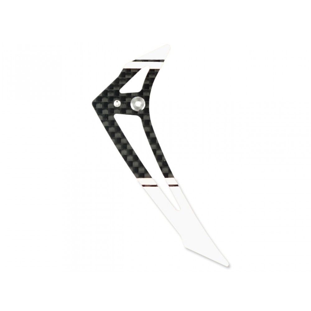Carbon Fiber Vertical Fin (WHITE) - BLADE 180 CFX Carbon Fiber Vertical Fin (WHITE) - BLADE 180 CFX