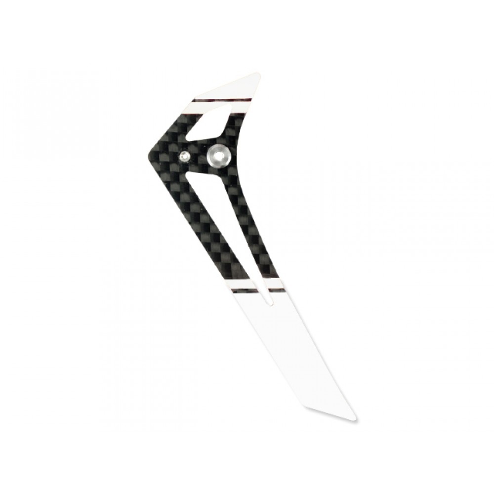 Carbon Fiber Vertical Fin (WHITE) - BLADE 180 CFX