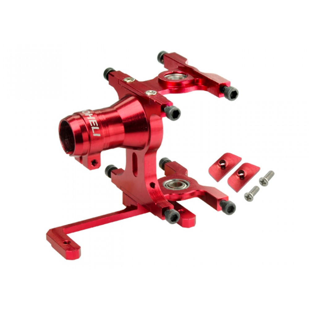 Aluminum Tail Boom/Servo Mount (RED) - BLADE 180 CFX