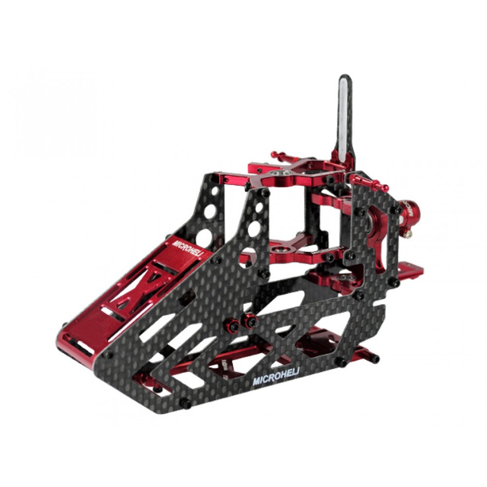 Aluminum/Carbon Fiber Main Frame (RED) - BLADE 180 CFX