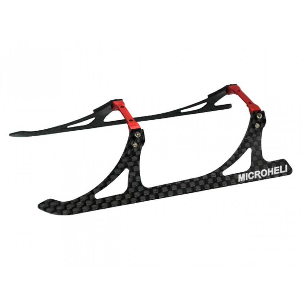 Aluminum/Carbon Fiber Landing Gear "A" Style (RED) - BLADE 180 CFX / 150 S / Smart Aluminum/Carbon Fiber Landing Gear "A" Style (RED) - BLADE 180 CFX / 150 S / Smart