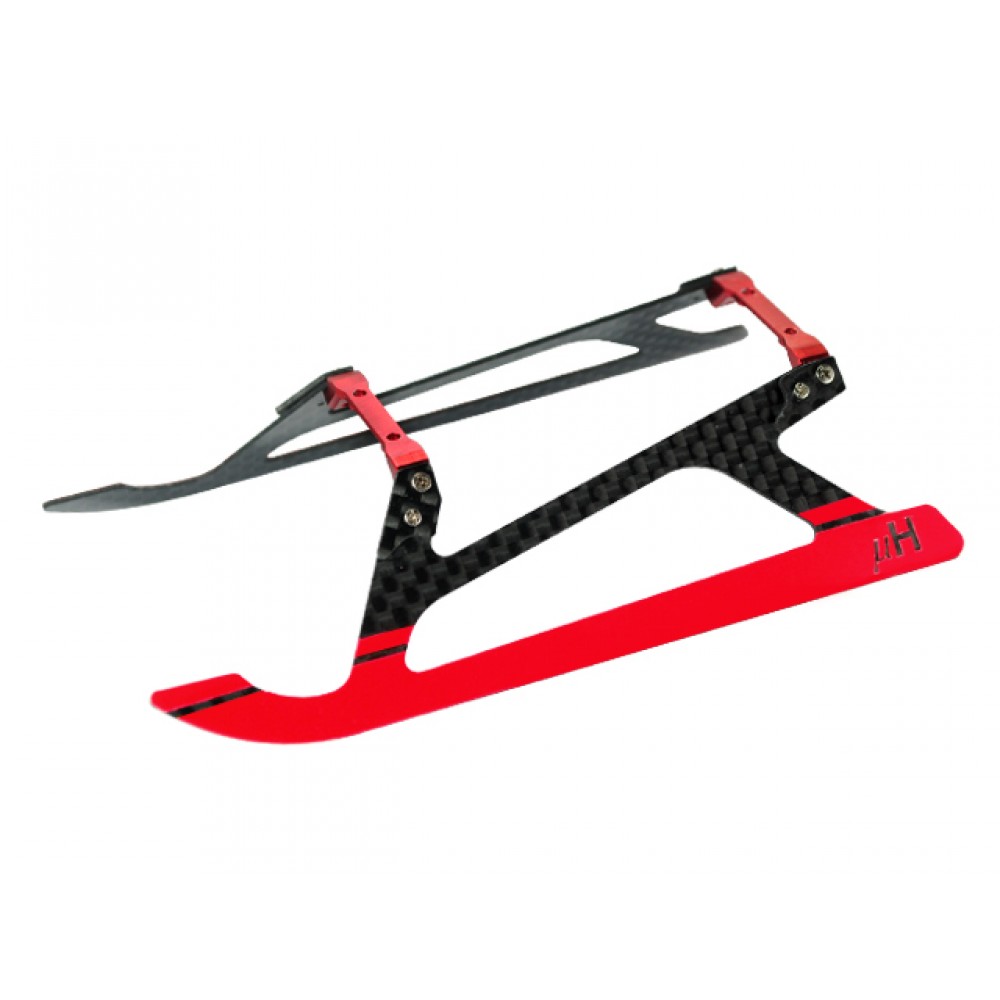 Aluminum/Carbon Fiber Landing Gear "D" Style (R) - BLADE 180 CFX / 150 S / Smart