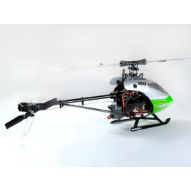 Aluminum/Carbon Fiber Landing Gear "D" Style (RED) - BLADE 180 CFX / 150 S / Smart