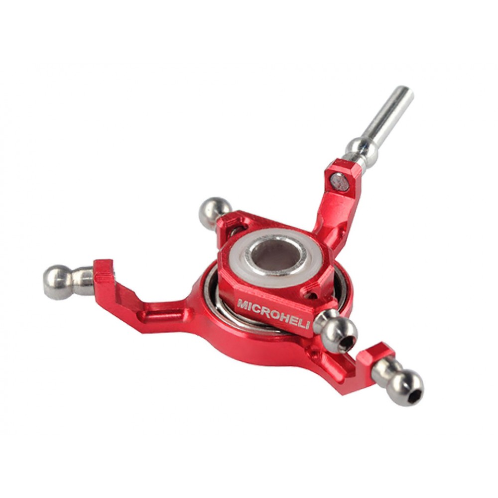 Precision CNC Titanium X Swashplate (RED) - BLADE 180 CFX / FUSION 180 / 150 S / Smart Precision CNC Titanium X Swashplate (RED) - BLADE 180 CFX / FUSION 180 / 150 S / Smart