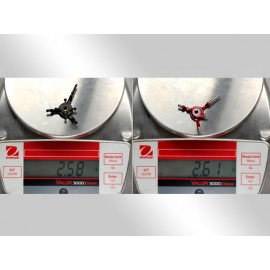 Precision CNC Titanium X Swashplate (RED) - BLADE 180 CFX / FUSION 180 / 150 S / Smart Precision CNC Titanium X Swashplate (RED) - BLADE 180 CFX / FUSION 180 / 150 S / Smart