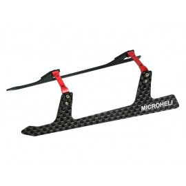 Low Profile Carbon Fiber Landing Gear "U" Style (RED) - BLADE 180 CFX / 150 S / Smart Low Profile Carbon Fiber Landing Gear "U" Style (RED) - BLADE 180 CFX / 150 S / Smart