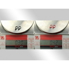 Aluminum Tail Push Rod Support (RED) - BLADE 180 CFX