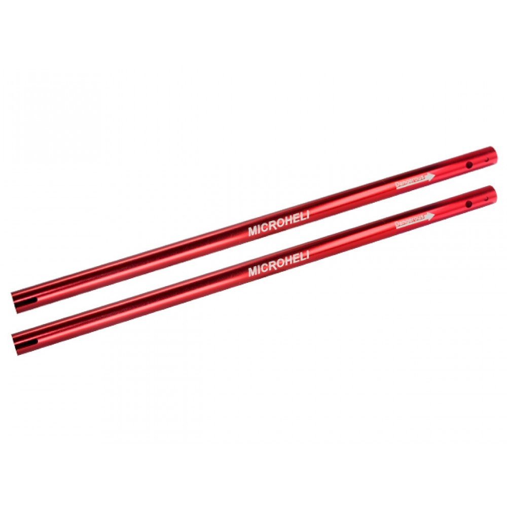 CNC Aluminum Tail Boom (RED) - BLADE 180 CFX