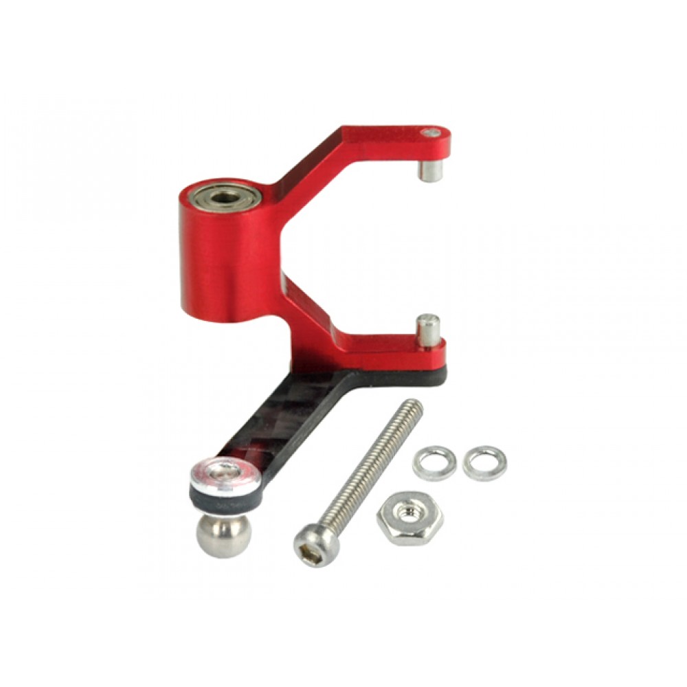 7075 Aluminum/Carbon Fiber Tail Pitch Lever (RED) - BLADE 180 CFX 7075 Aluminum/Carbon Fiber Tail Pitch Lever (RED) - BLADE 180 CFX