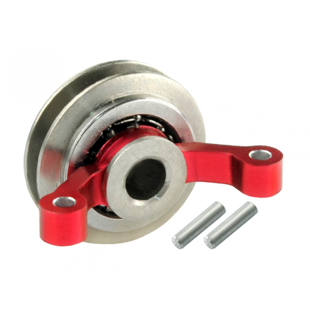 Double Bearing Titanium Tail Pitch Slider (RED) - BLADE 180 CFX / FUSION 180 / Smart Double Bearing Titanium Tail Pitch Slider (RED) - BLADE 180 CFX / FUSION 180 / Smart