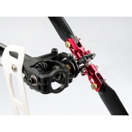 7075 Triple Bearing Weighted Tail Blade Grip set (RED) - BLADE 180 CFX 7075 Triple Bearing Weighted Tail Blade Grip set (RED) - BLADE 180 CFX