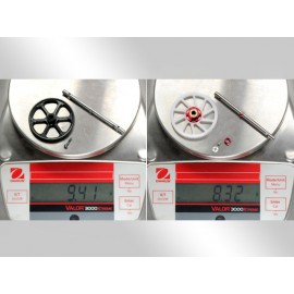 Titanium Main Shaft/CNC Delrin Main Gear/Auto-Rotation Hub set (RED) - BLADE 180 CFX / 150 S / Smart Titanium Main Shaft/CNC Delrin Main Gear/Auto-Rotation Hub set (RED) - BLADE 180 CFX / 150 S / Smart