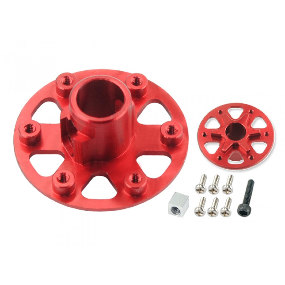 Aluminum Main Gear Hub (RED) (for MH-18FX069 series)