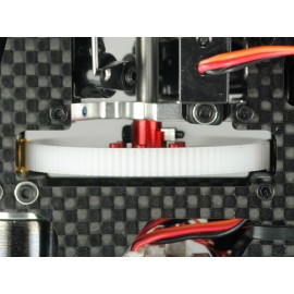 CNC Delrin Main Gear w/ Adjustable Hub set (RED) - BLADE 180 CFX / 150 S / Smart CNC Delrin Main Gear w/ Adjustable Hub set (RED) - BLADE 180 CFX / 150 S / Smart
