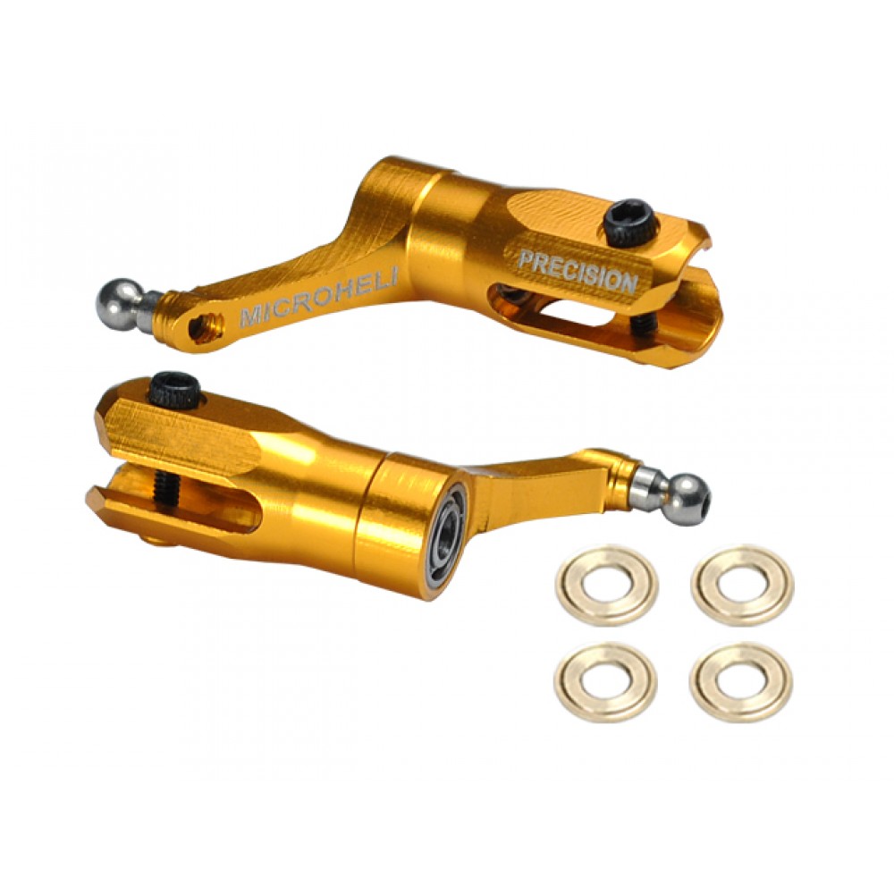 Main Blade Grip w/ Thrust Bearing/Titanium Ball (G) - BLADE 180 CFX / 150 S / Smart