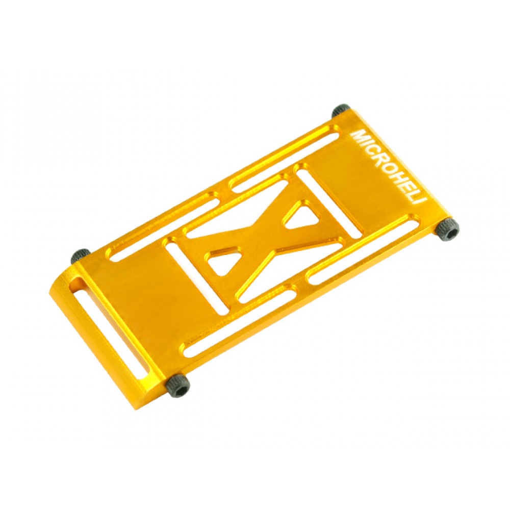7075 Aluminum Battery Tray (GOLD) - BLADE 180 CFX / FUSION 180 / 150 S / Smart 7075 Aluminum Battery Tray (GOLD) - BLADE 180 CFX / FUSION 180 / 150 S / Smart