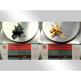 Aluminum Tail Boom/Servo Mount (GOLD) - BLADE 180 CFX