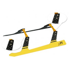 Aluminum/Carbon Fiber Landing Gear "U" Style (G) - BLADE 180 CFX / 150 S / Smart