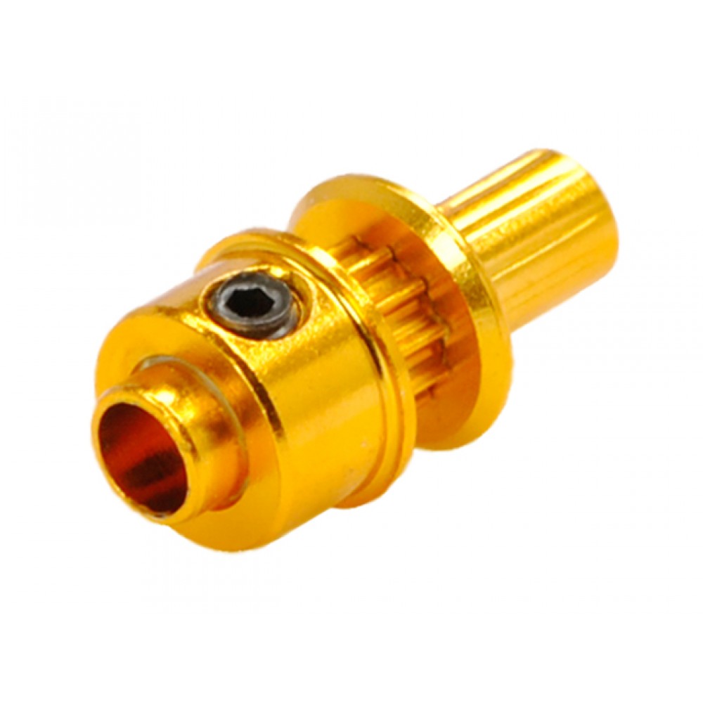 Aluminum Main Drive Pulley (GOLD) (for MH Pulley/Timing Belt Conversion series) Aluminum Main Drive Pulley (GOLD) (for MH Pulley/Timing Belt Conversion series)