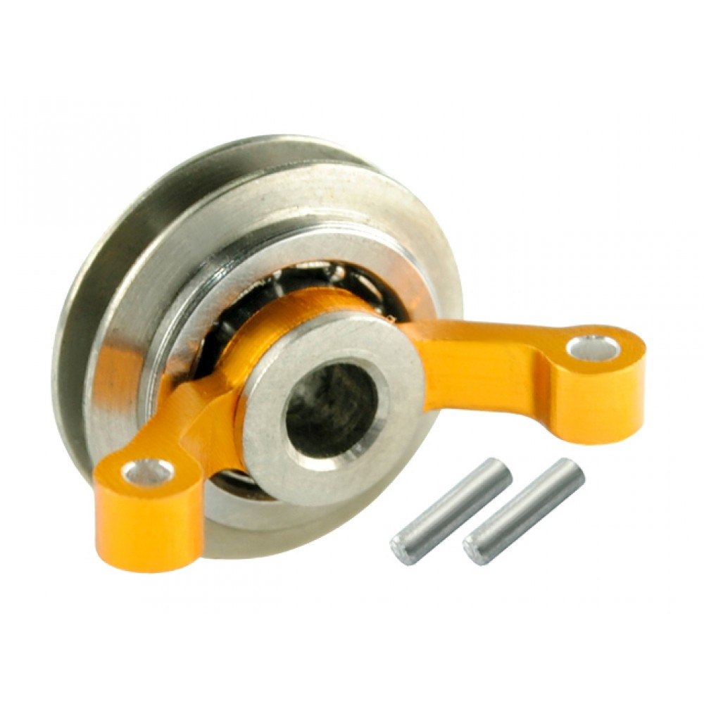 Double Bearing Titanium Tail Pitch Slider (GOLD) - BLADE 180 CFX / FUSION 180 / Smart Double Bearing Titanium Tail Pitch Slider (GOLD) - BLADE 180 CFX / FUSION 180 / Smart