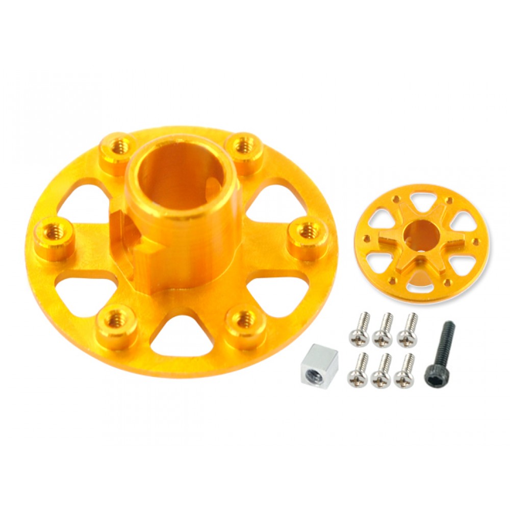 Aluminum Main Gear Hub (GOLD) (for MH-18FX069 series)