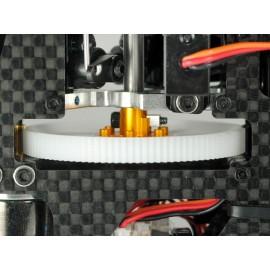 CNC Delrin Main Gear w/ Adjustable Hub set (GOLD) - BLADE 180 CFX / 150 S / Smart CNC Delrin Main Gear w/ Adjustable Hub set (GOLD) - BLADE 180 CFX / 150 S / Smart