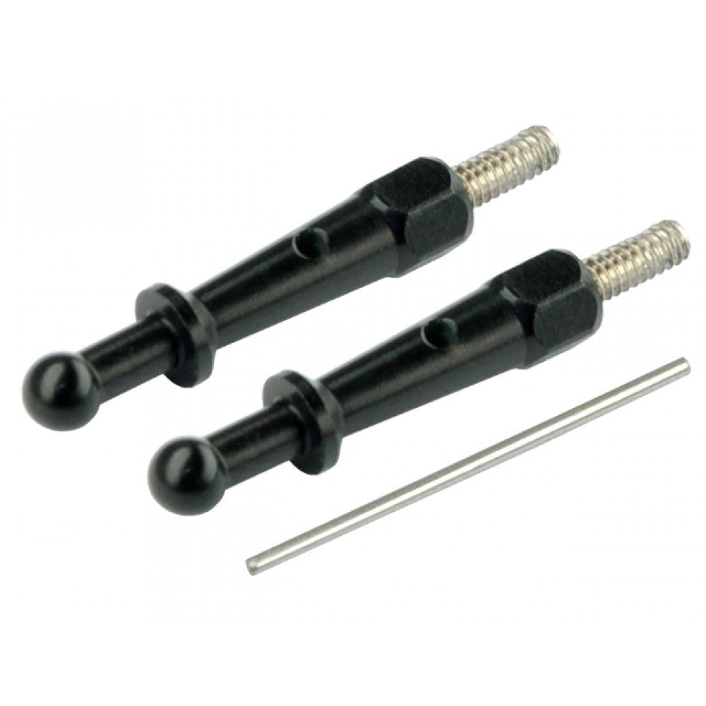 Aluminum Canopy Mount set (BLACK) - BLADE 180 CFX / 150 S / Smart