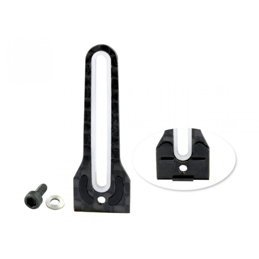 Aluminum/Carbon Fiber Anti-Rotation Guide set (BLACK) - BLADE 180 CFX / FUSION 180 / 150 S / Smart Aluminum/Carbon Fiber Anti-Rotation Guide set (BLACK) - BLADE 180 CFX / FUSION 180 / 150 S / Smart
