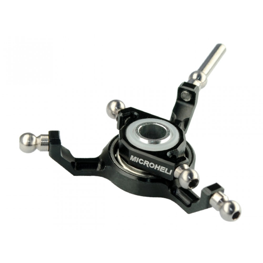 Precision CNC Titanium X Swashplate (BLACK) - BLADE 180 CFX / FUSION 180 / 150 S / Smart Precision CNC Titanium X Swashplate (BLACK) - BLADE 180 CFX / FUSION 180 / 150 S / Smart
