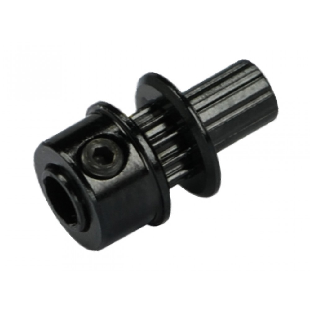Aluminum Tail Drive Pulley (BLACK) (for MH Pulley/Timing Belt Conversion series) Aluminum Tail Drive Pulley (BLACK) (for MH Pulley/Timing Belt Conversion series)